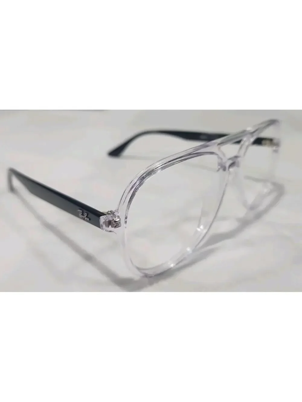 Ray-Ban RB4375 Clear Black Sunglasses Frame Only Read